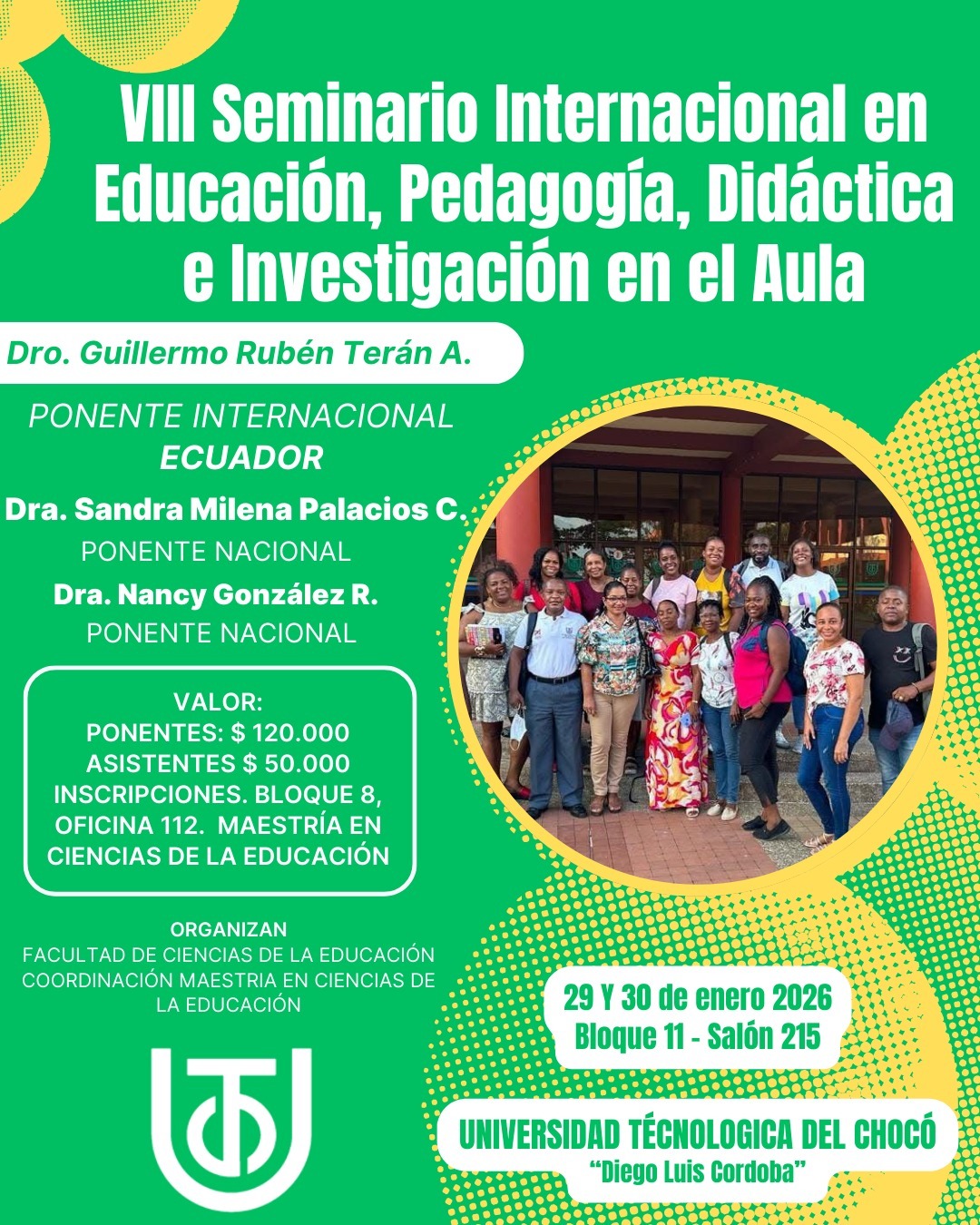 VIII Seminario Internacional en Educación, Pedagogía y Didáctica en la UTCH
