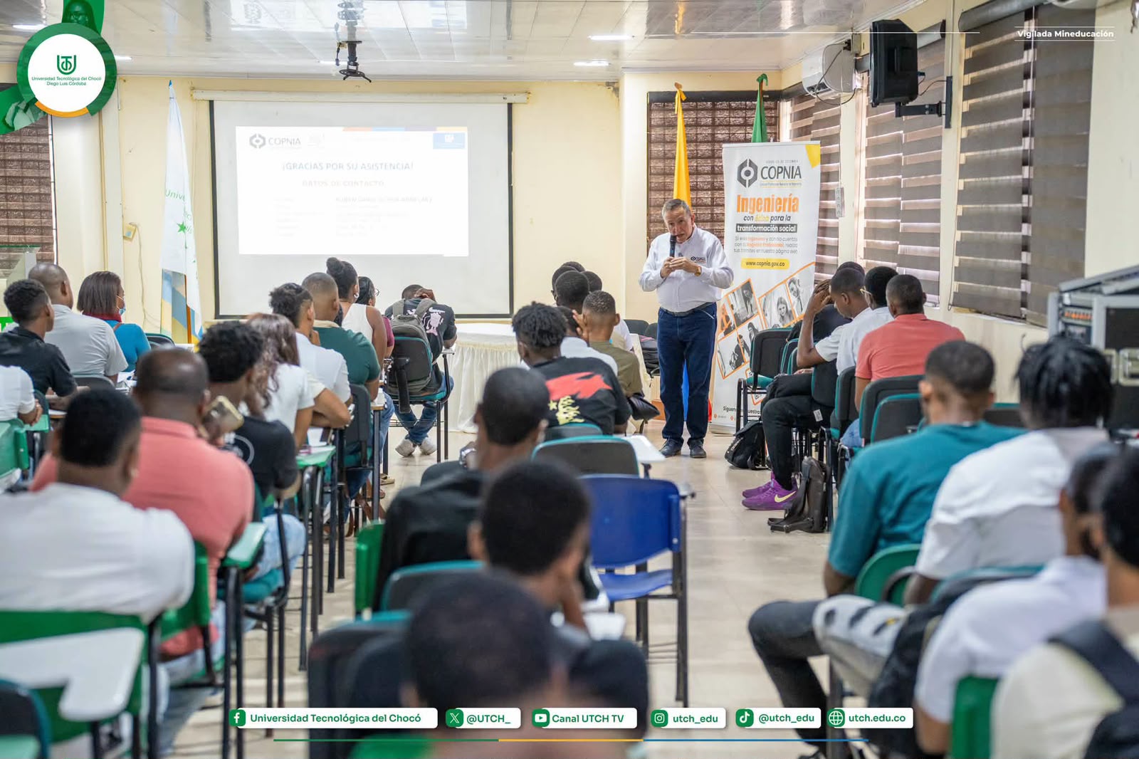 La ética profesional, eje central de jornada académica liderada por la Facultad de Ingeniería de la UTCH