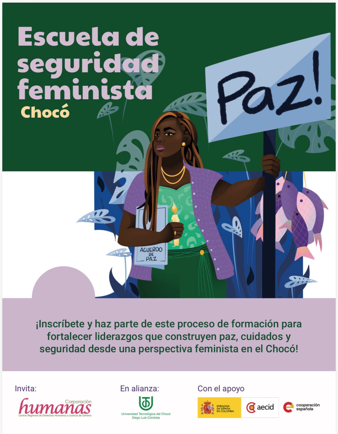 Escuela de Seguridad Feminista Chocó: Construyendo territorios seguros