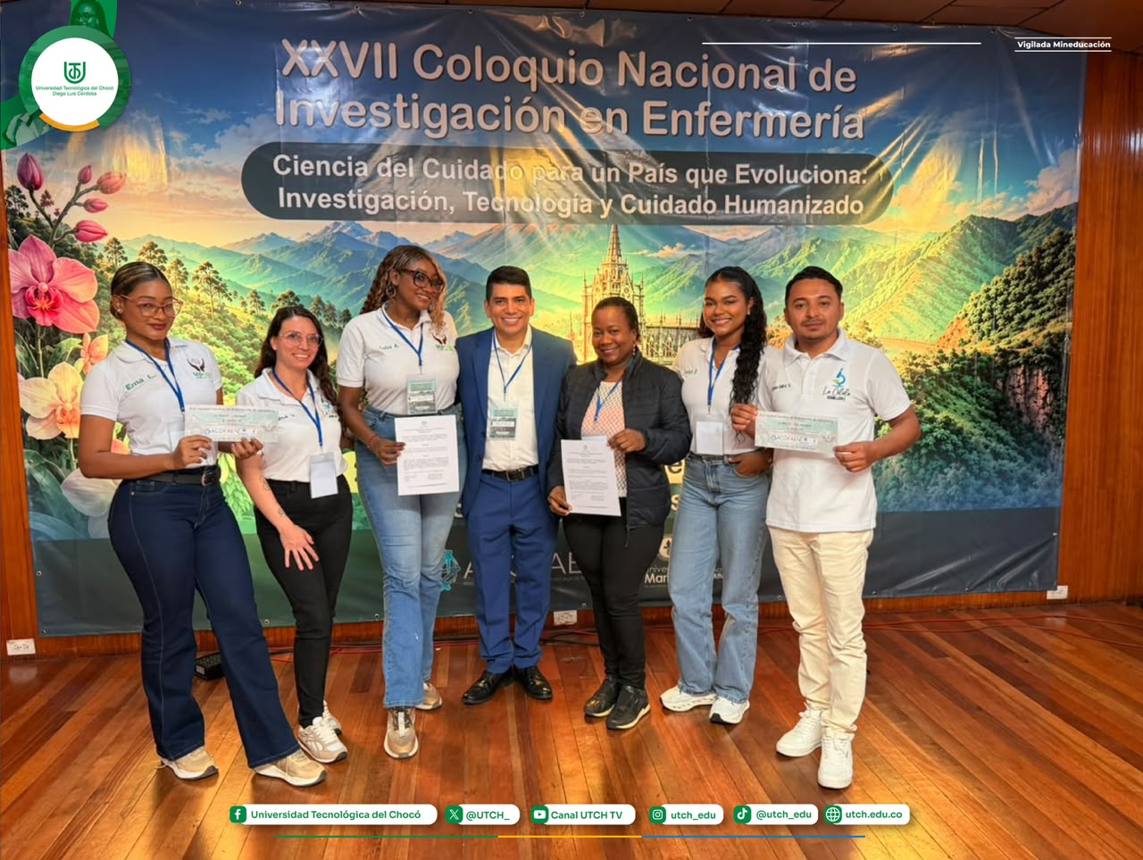 Enfermería de la UTCH visibiliza el liderazgo y la investigación regional en el Coloquio Nacional ACOFAEN 2026 Enfermería de la UTCH visibiliza el liderazgo y la investigación regional en el Coloquio Nacional ACOFAEN 2026