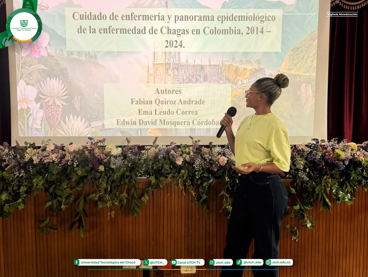 Enfermería de la UTCH visibiliza el liderazgo y la investigación regional en el Coloquio Nacional ACOFAEN 2026 Enfermería de la UTCH visibiliza el liderazgo y la investigación regional en el Coloquio Nacional ACOFAEN 2026