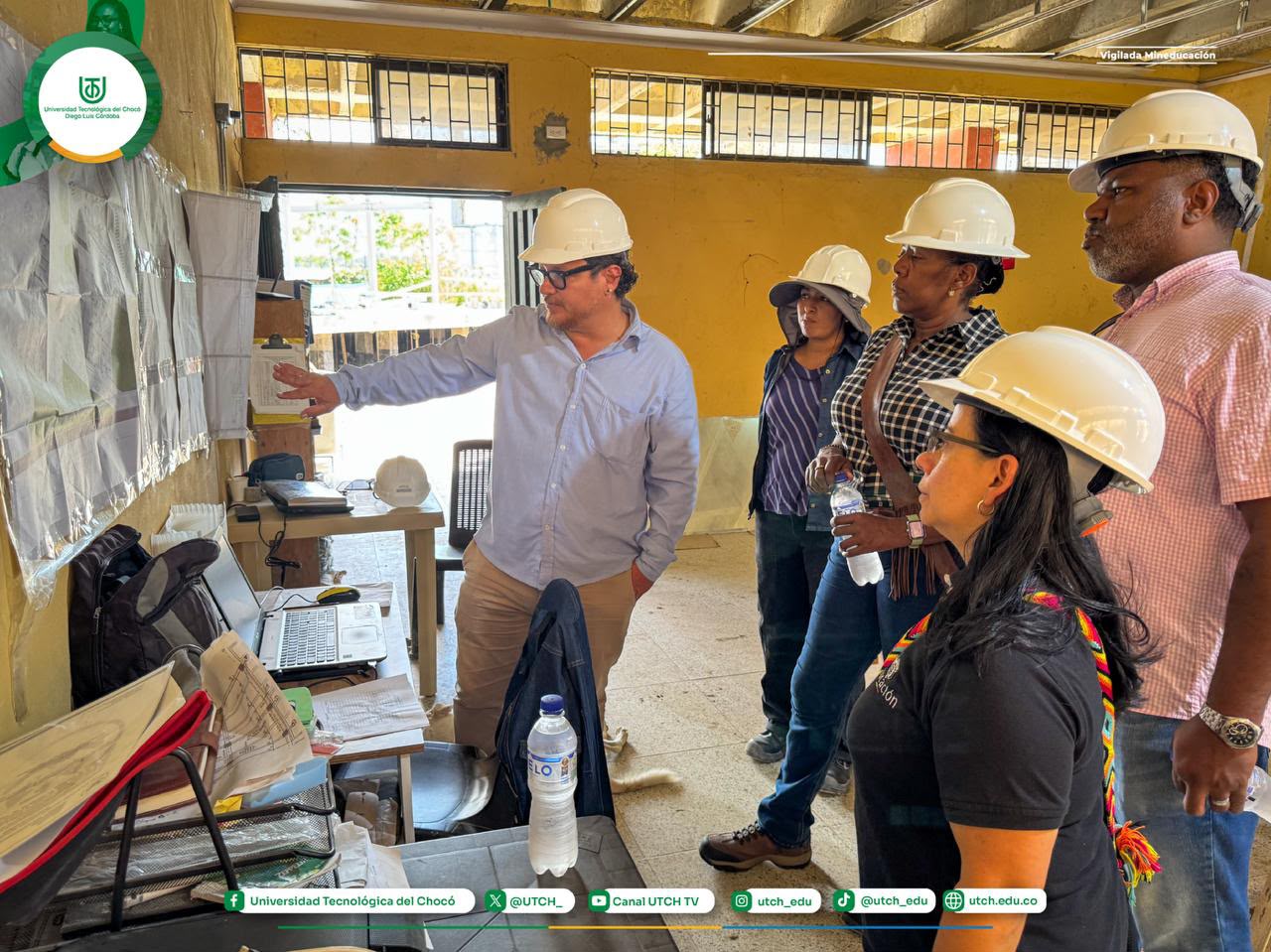 ¡En nuestra sede Istmina seguimos avanzando en el fortalecimiento de la infraestructura universitaria ¡En nuestra sede Istmina seguimos avanzando en el fortalecimiento de la infraestructura universitaria